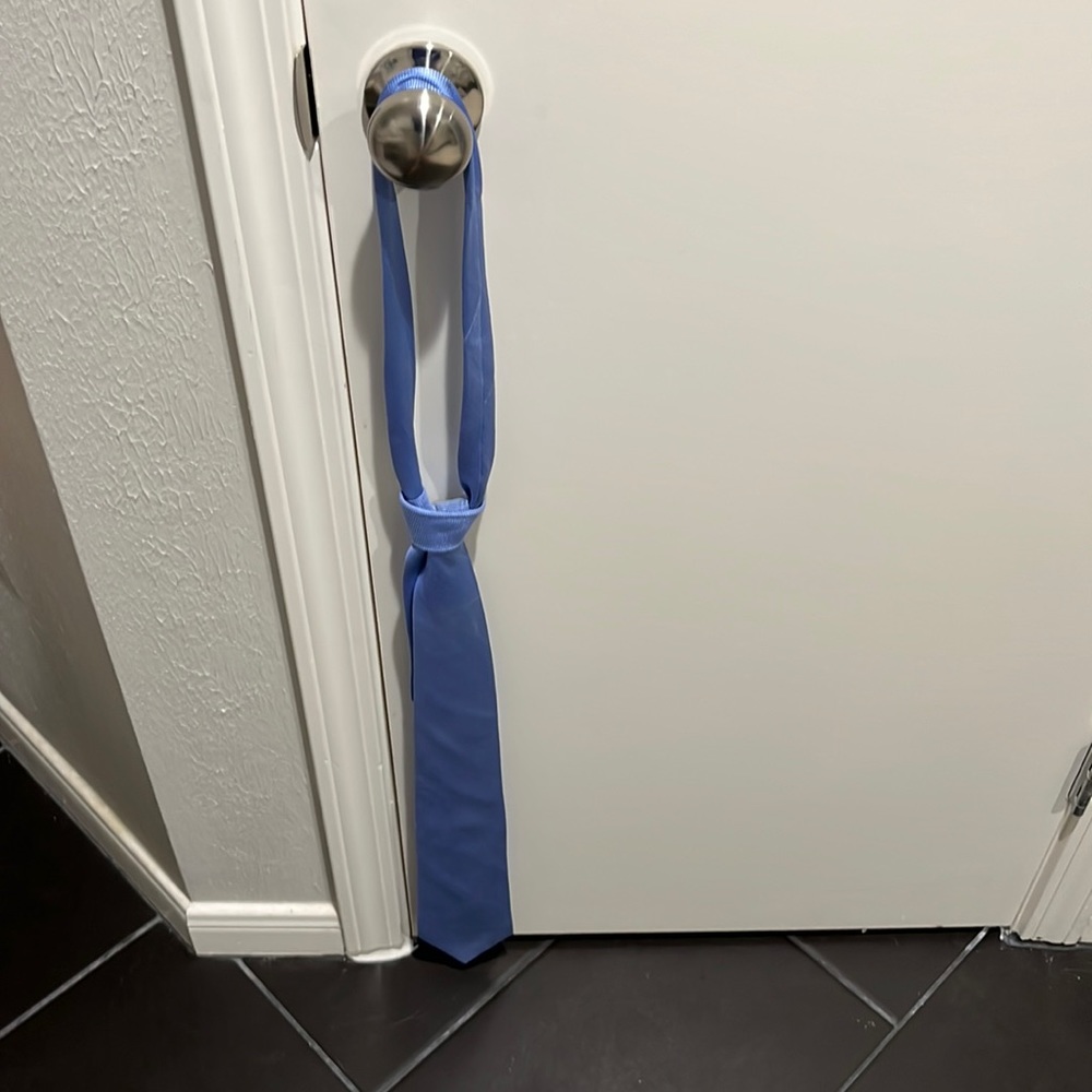 Blue Tie- Tie bar